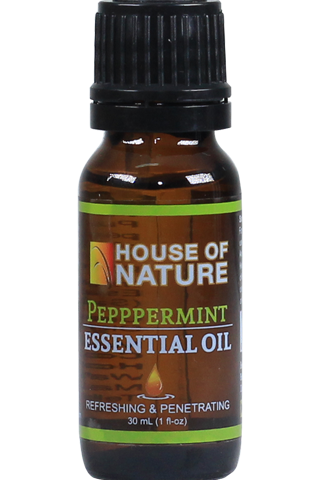 100% Essential Oil Set of 4 - Lemongrass, Rosemary, Peppermint