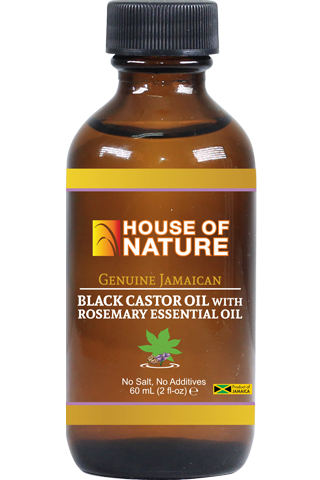 Black Castor Oil with Rosemary essential oil