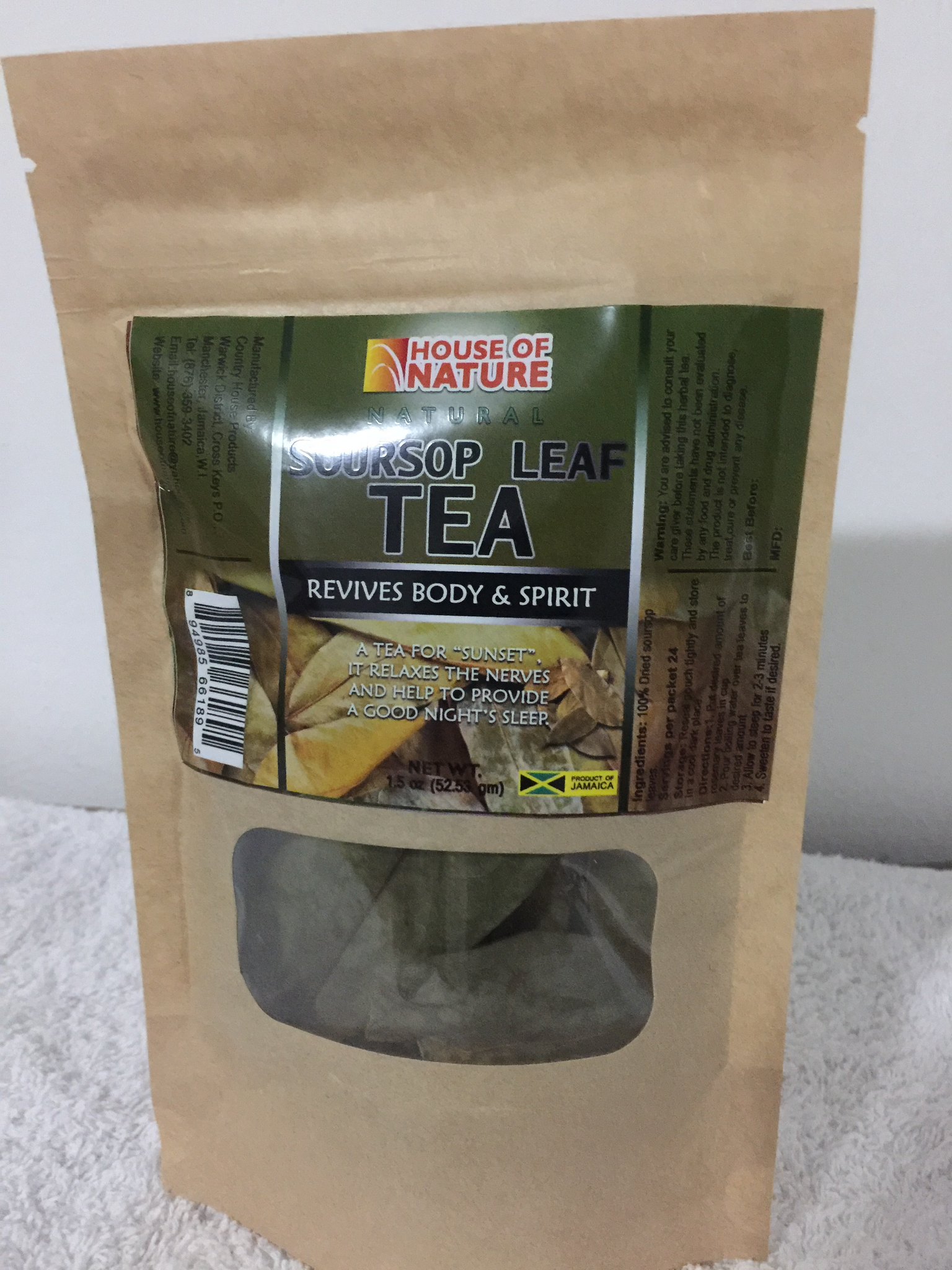 Jamaican Soursop loose leaf tea